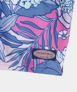7 Inch Printed Chappy Swim Trunks