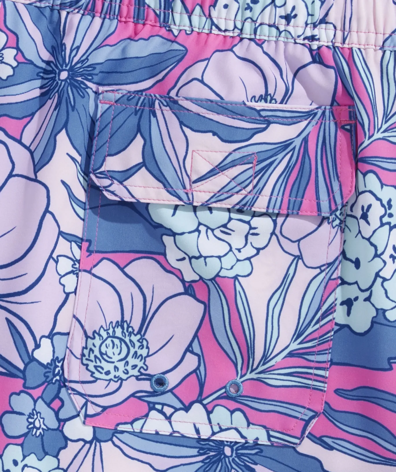 7 Inch Printed Chappy Swim Trunks