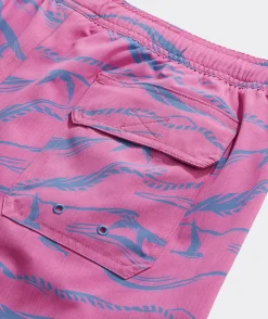 7 Inch Printed Chappy Swim Trunks