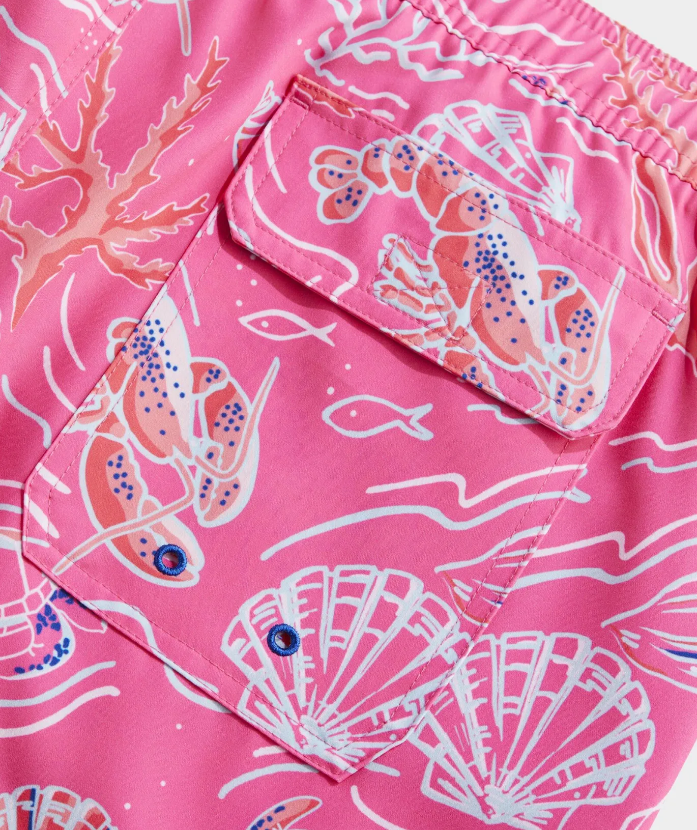 7 Inch Printed Chappy Swim Trunks