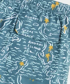 7 Inch Printed Chappy Swim Trunks