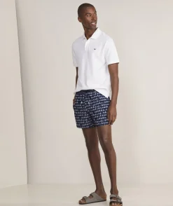 5 Inch Printed Chappy Swim Trunks