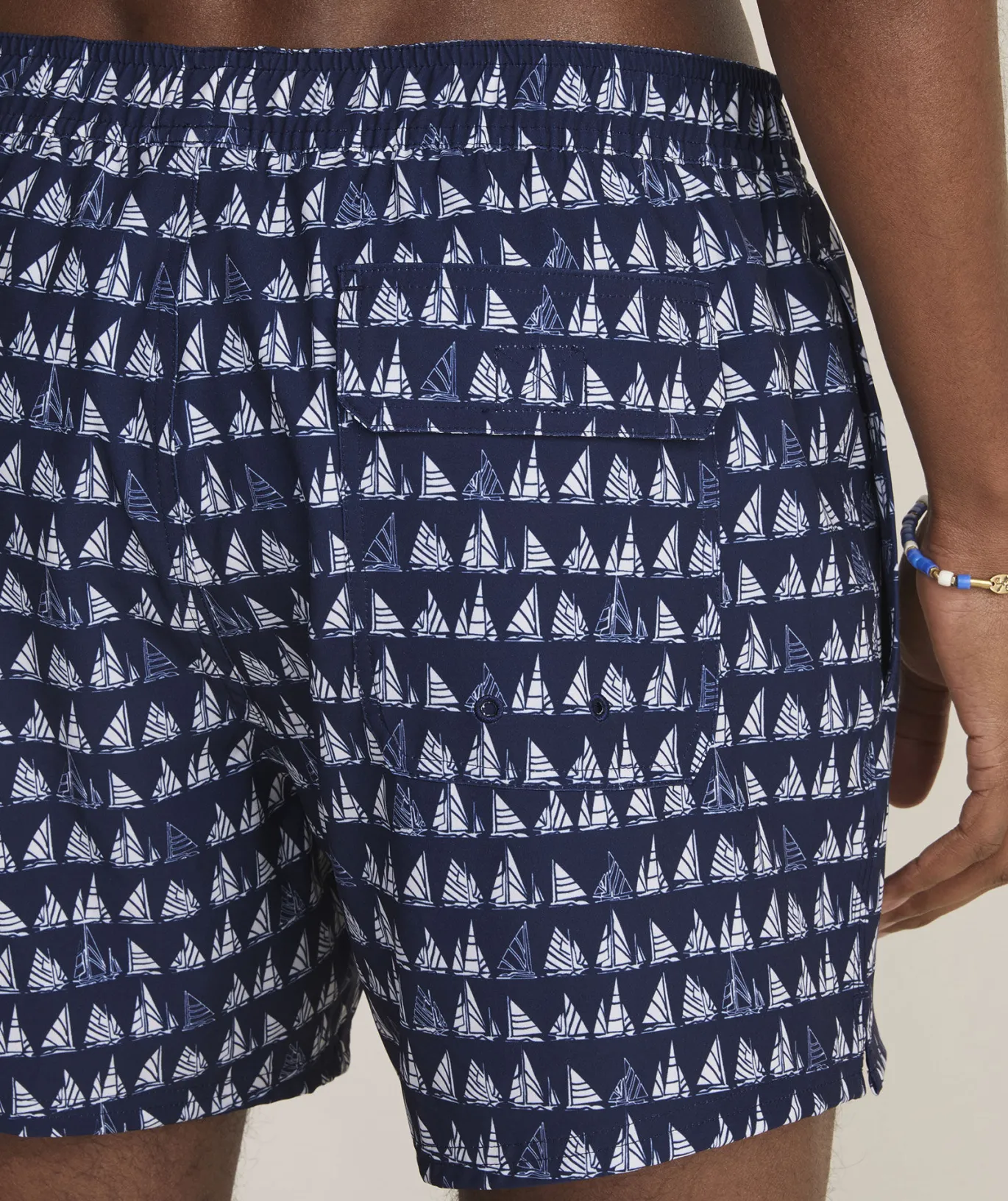 5 Inch Printed Chappy Swim Trunks