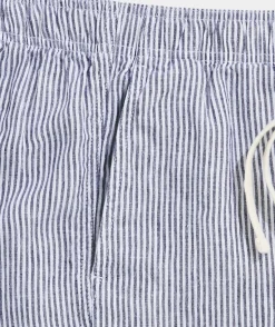 7 Inch Pull-On Linen Shorts