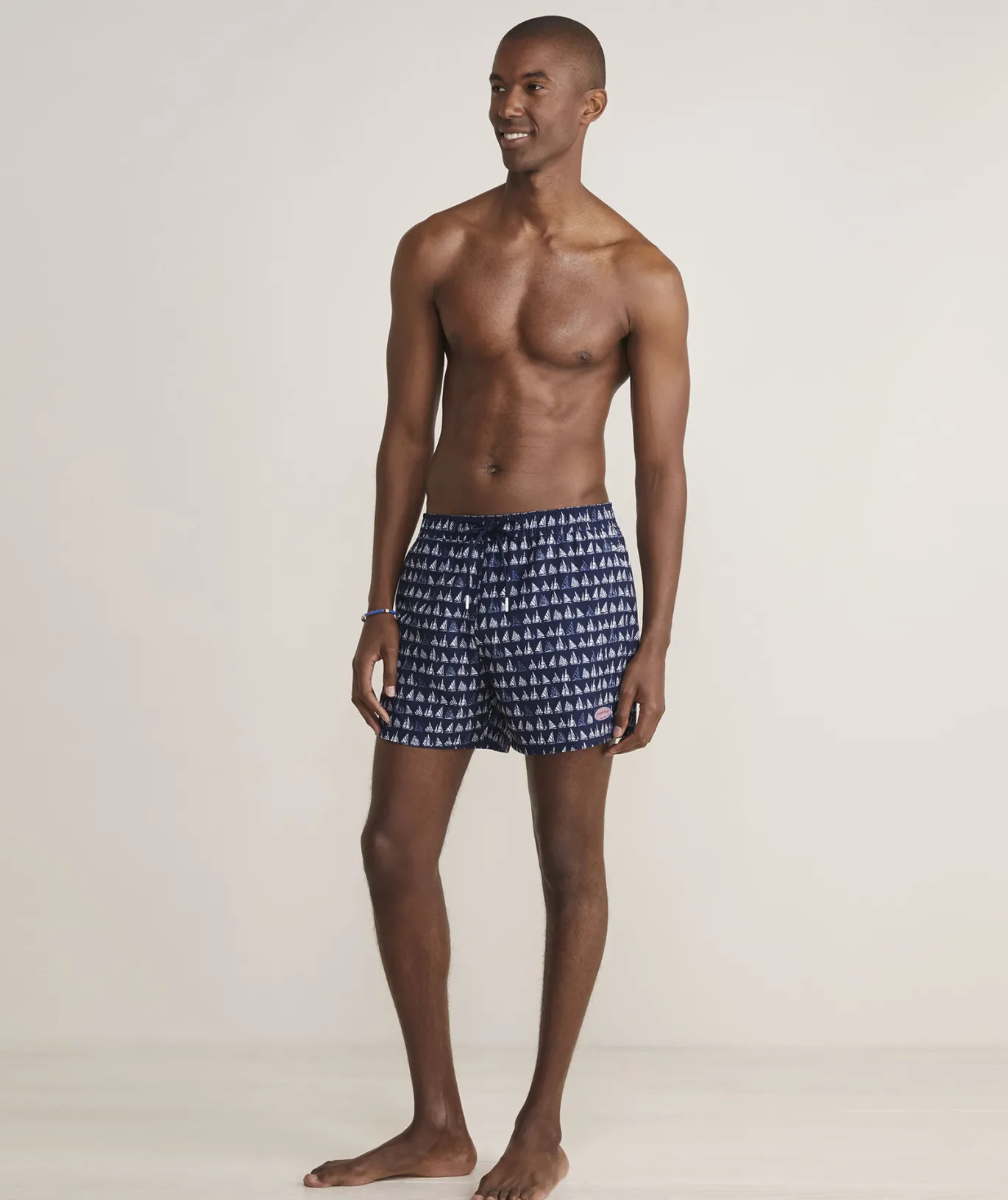 7 Inch Solid Chappy Swim Trunks