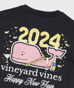 2024 NYE Whale Long-Sleeve Tee