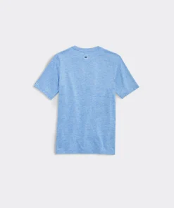 Boys' Front Whale Short-Sleeve Harbor Performance Tee