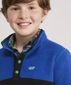 Boys' Harbor Fleece Quarter-Snap