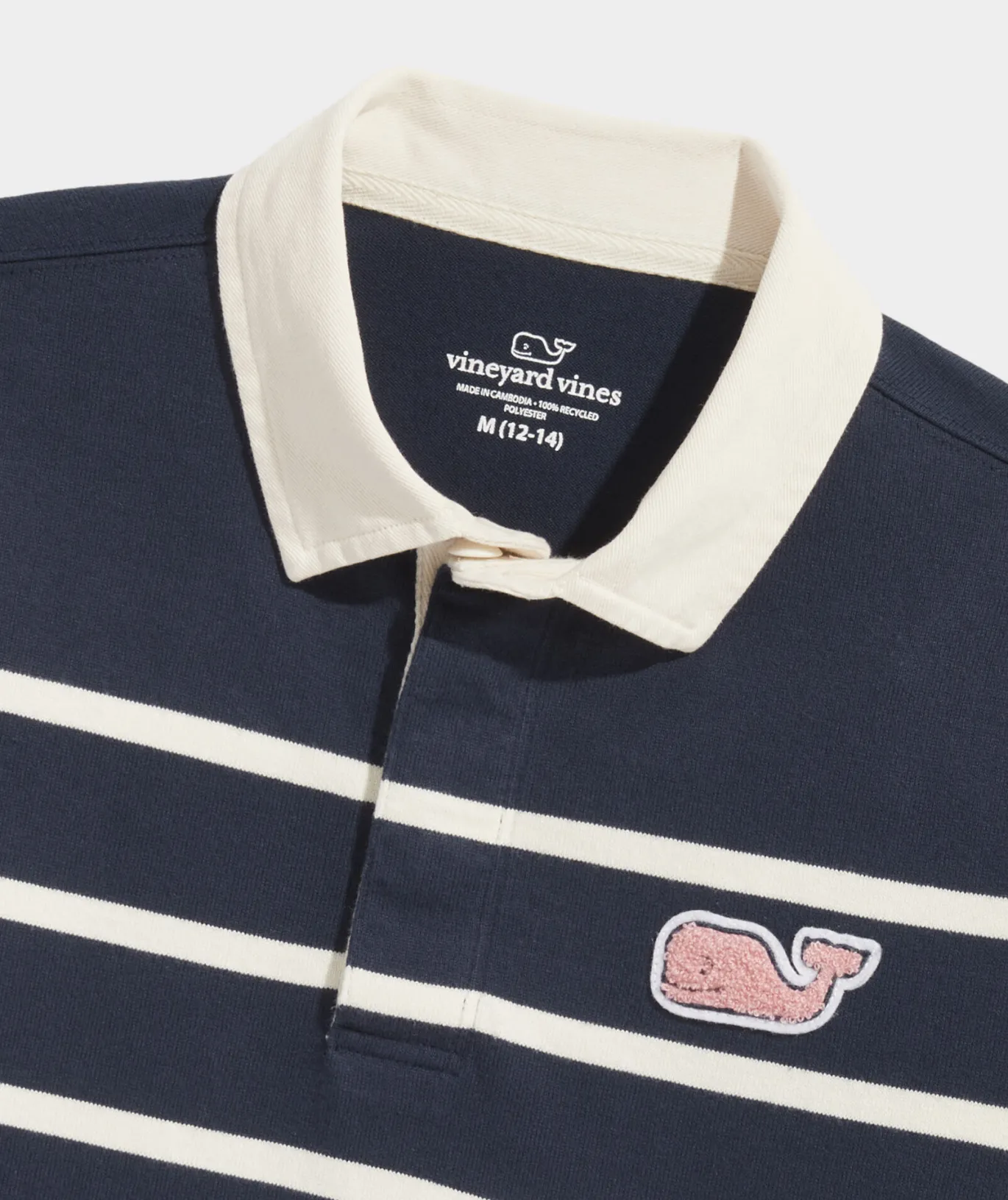 Boys' Heritage Stripe Pique Polo
