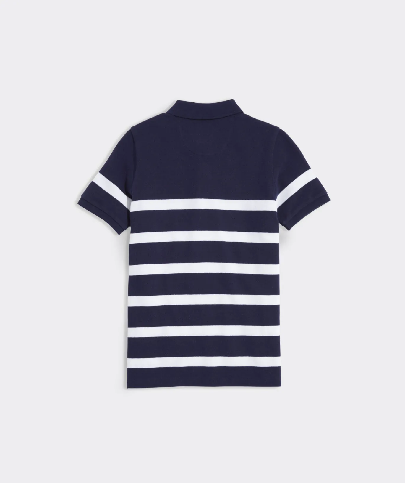 Boys' Heritage Tipped Pique Polo
