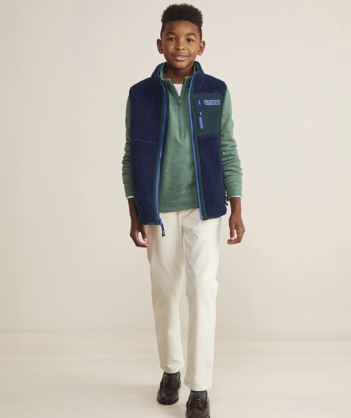 Boys' Lightweight Packable Puffer Vest