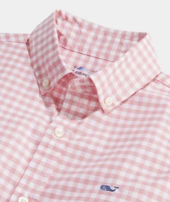 Boys' On-The-Go brrrº Gingham Shirt