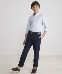 Boys' On-The-Go Nylon Plaid Shirt