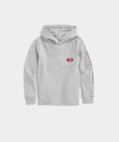 Boys' Pizza French Fry Ski Club Long-Sleeve Pocket Tee