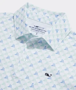 Boys' Printed Sankaty Polo