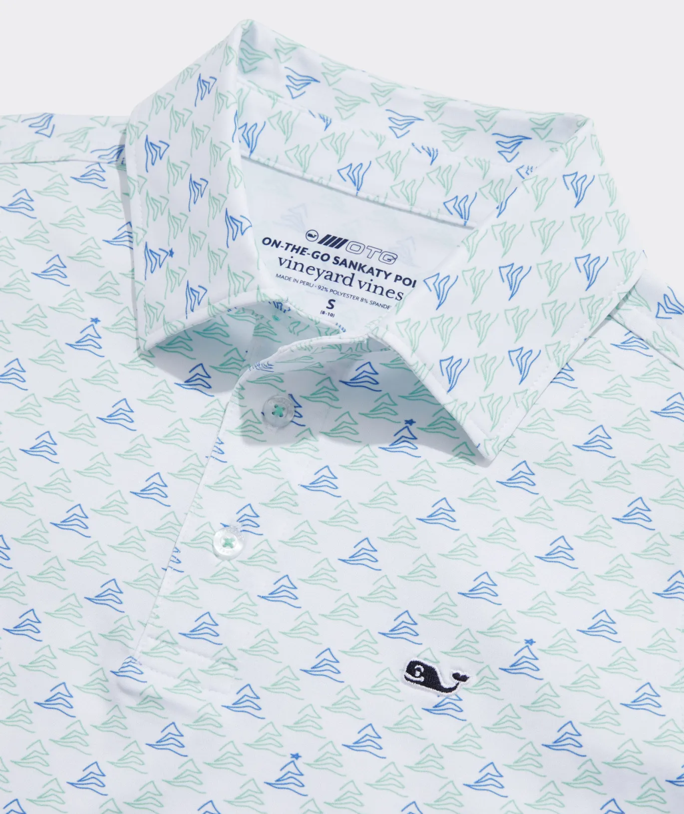 Boys' Printed Sankaty Polo