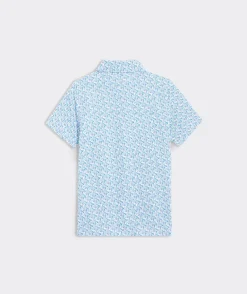 Boys' Printed Sankaty Polo