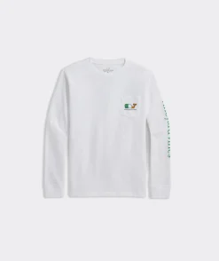 Boys' Ski Dogs Long-Sleeve Pocket Tee