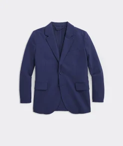Boys' Stretch Cotton Blackwatch Blazer (8-18)
