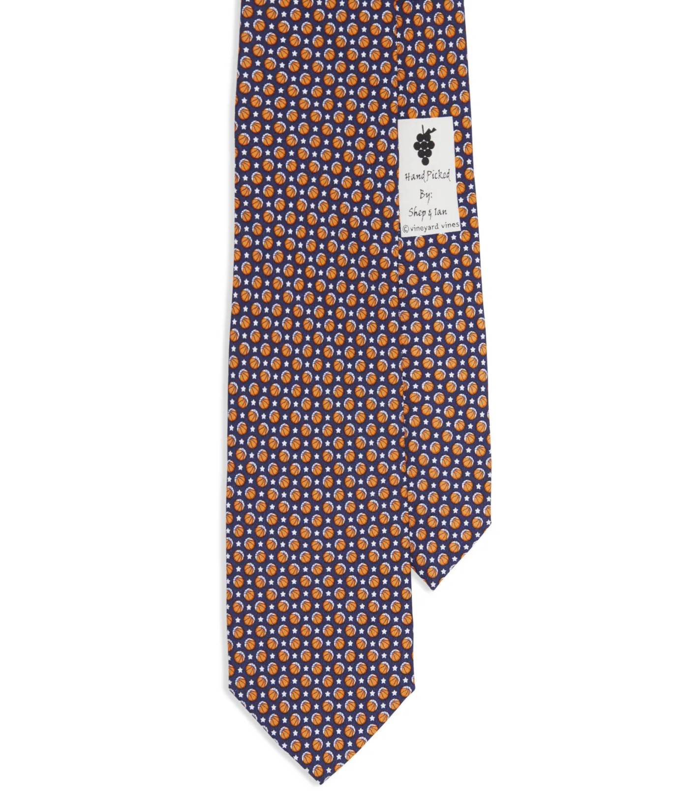 Boys' Vineyard Whale Printed Tie