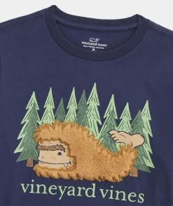Boys' Watercolor Nutcracker Long-Sleeve Pocket Tee