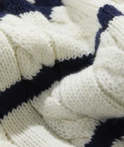 Boys' Whale Embroidered Rollneck Sweater
