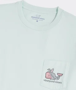 Bunny Suit Whale Short-Sleeve Pocket Tee