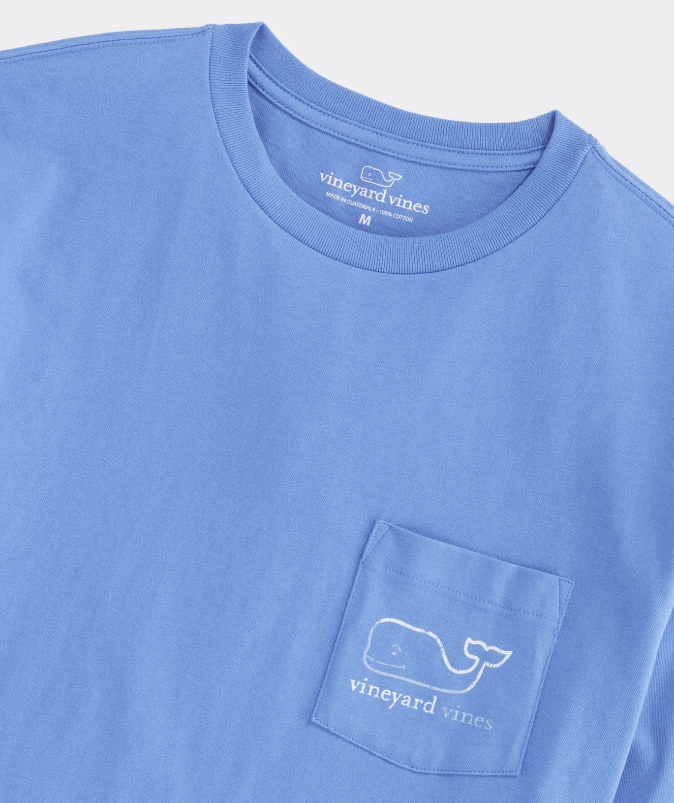 Burgee Vintage Whale Long-Sleeve Pocket Tee