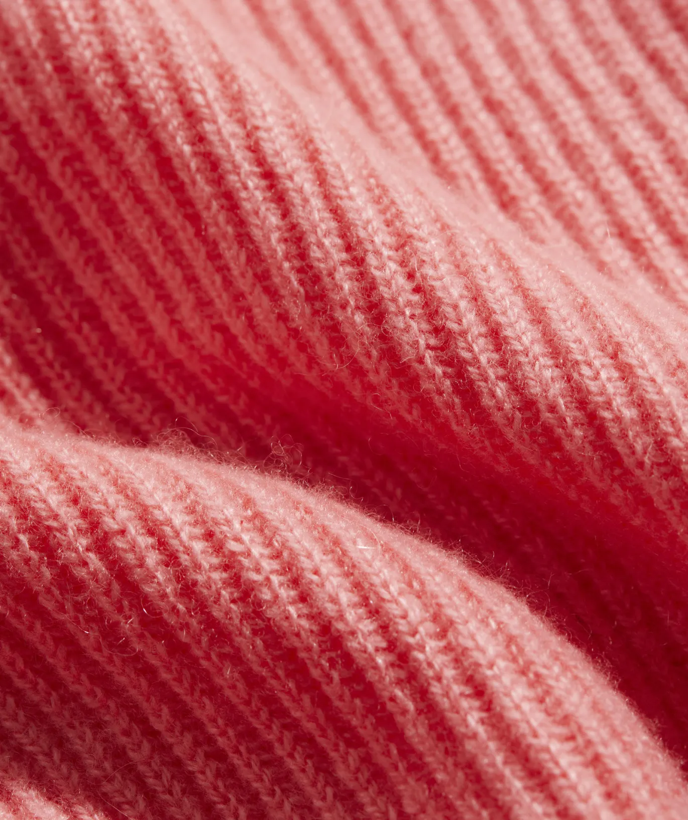 Cashmere Fisherman Rib Quarter-Zip Sweater