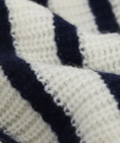 Cashmere Varsity V-Neck Cardigan