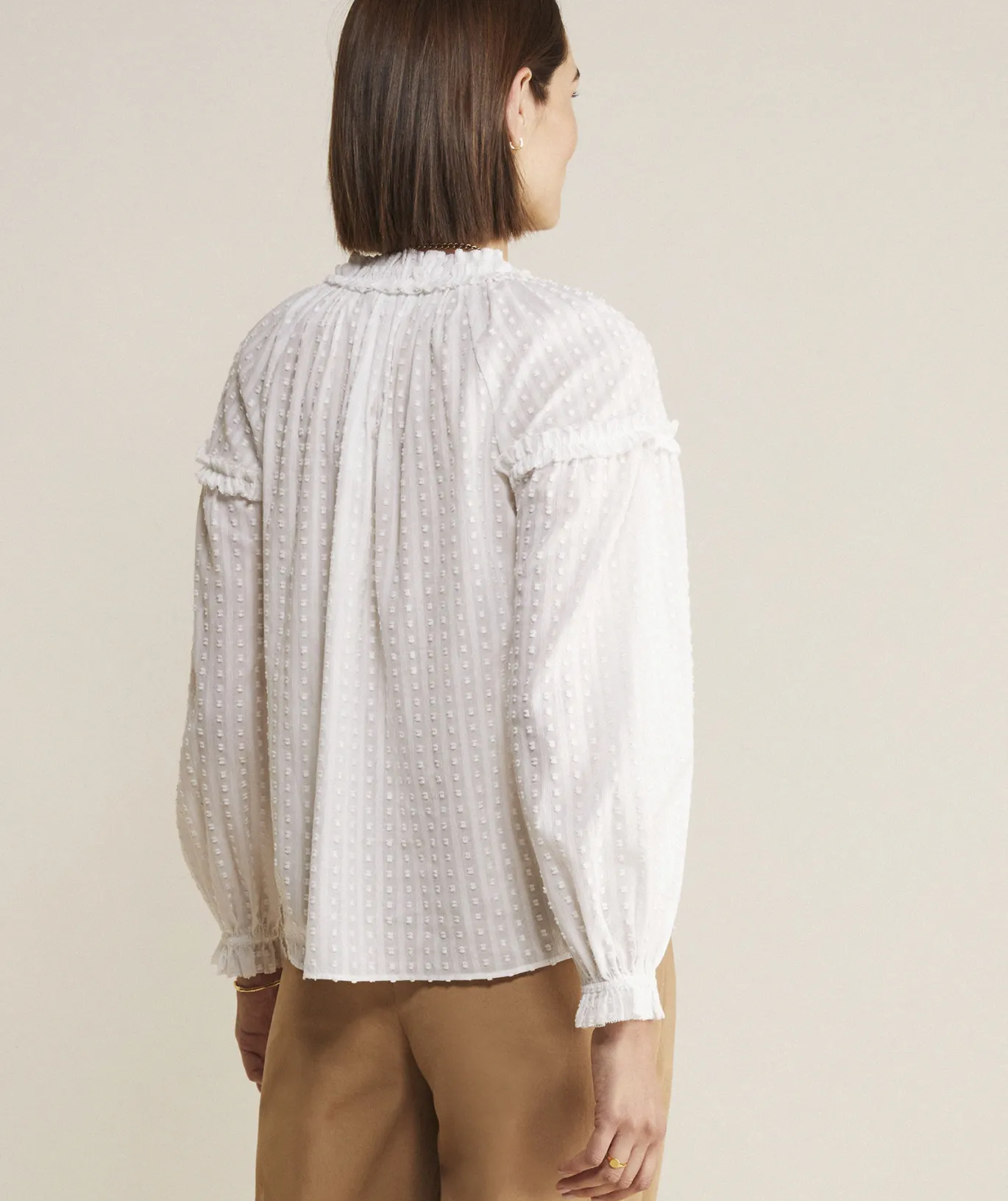 Clip Dot Ruffle Popover