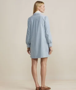 Cord Popover Dress