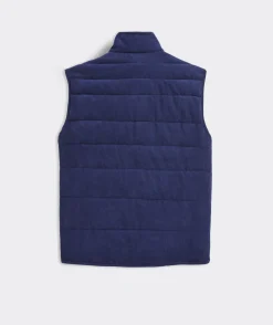 Corduroy Puffer Vest