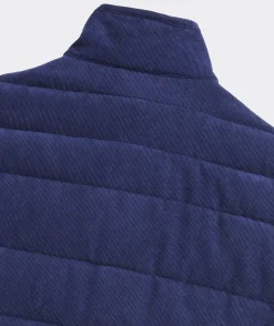Corduroy Puffer Vest
