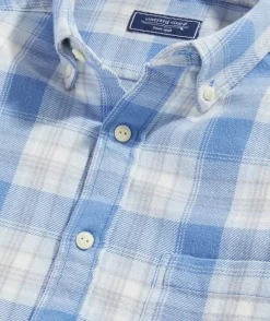 Cotton Twill Plaid Shirt