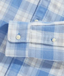 Cotton Twill Plaid Shirt