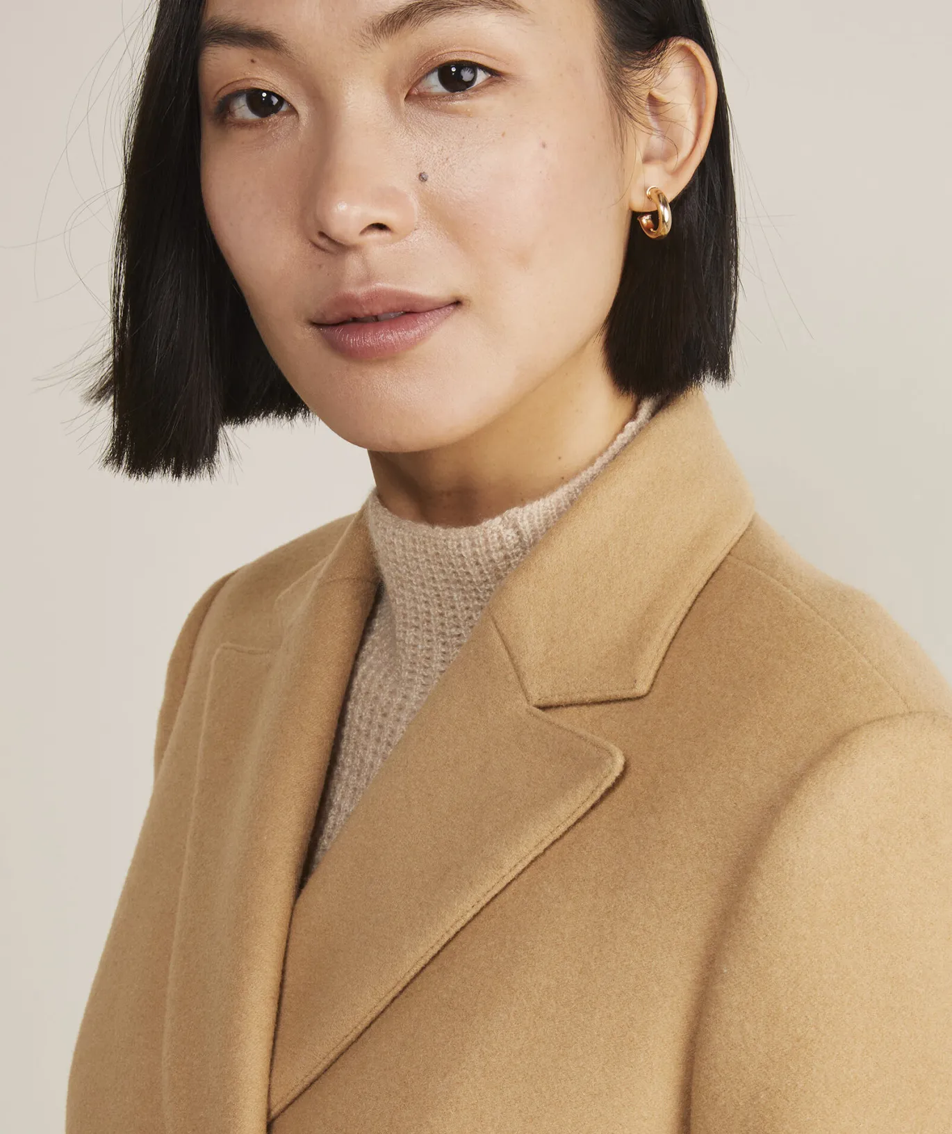 Cropped Trench Coat