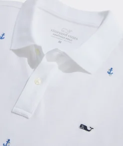 Embroidered Heritage Pique Polo