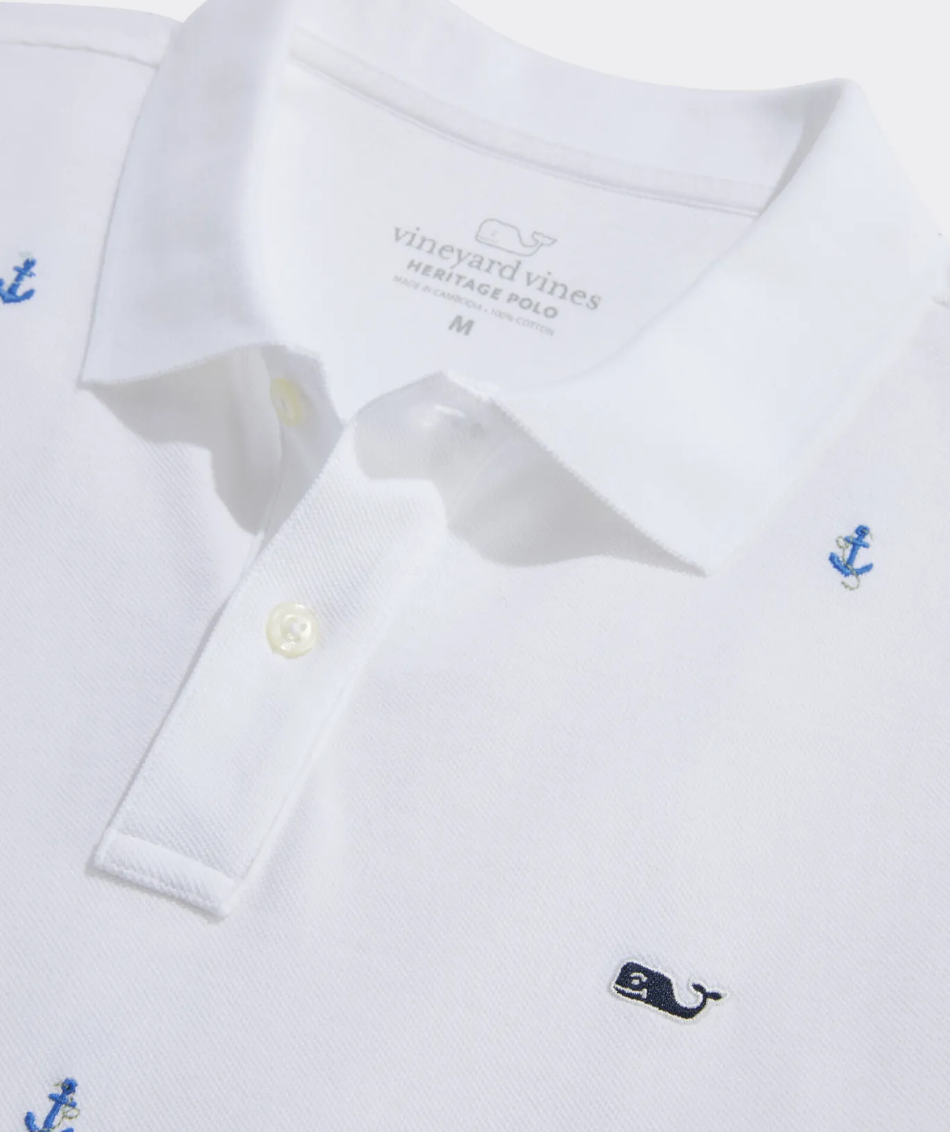 Embroidered Heritage Pique Polo
