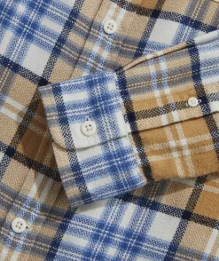 Flannel Plaid Herringbone Workshirt