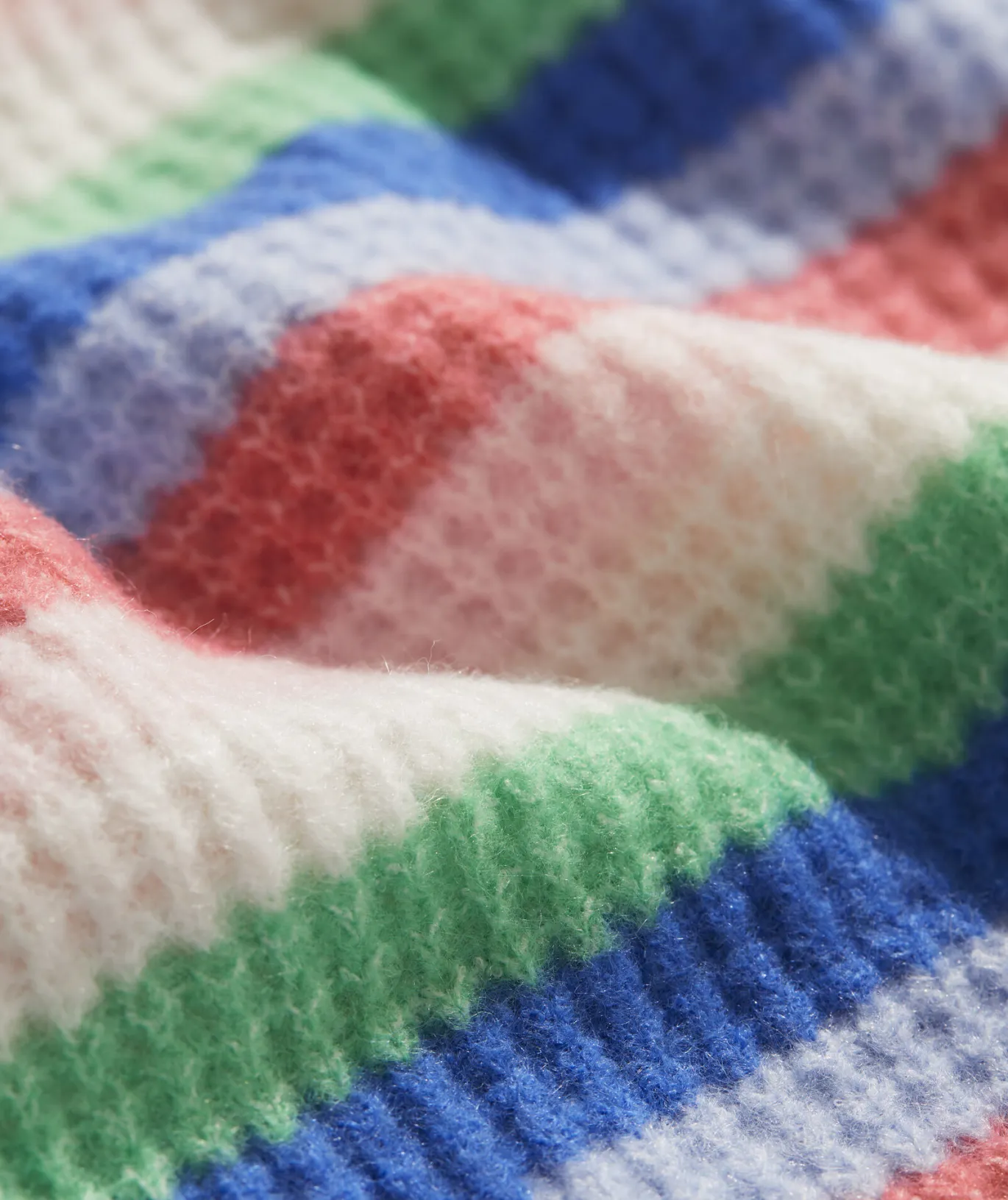 Girls' Breton Stripe Mockneck Sweater