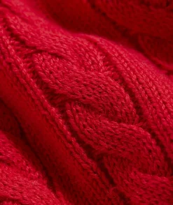 Girls' Classic Cable Cardigan