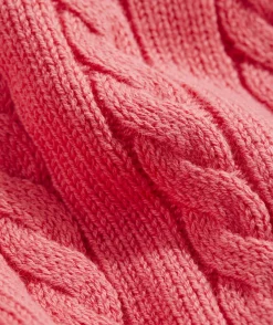 Girls' Classic Cable Cardigan