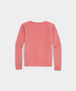 Girls' Disco Ball Whale Long-Sleeve Tee