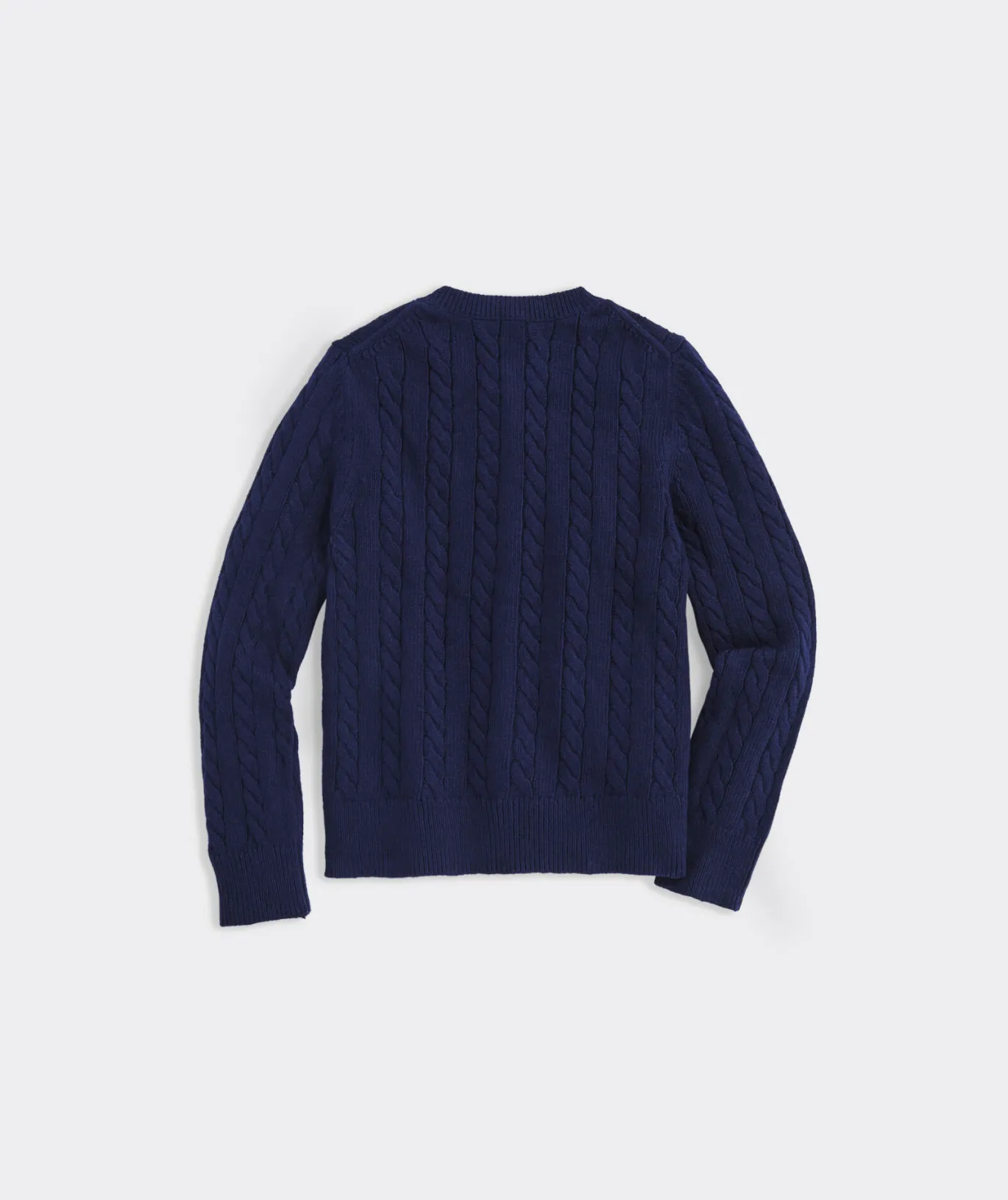 Girls' Embroidered Whale Rollneck Sweater