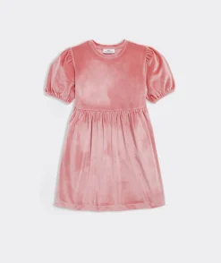 Girls' Floral Smocked Midi Dress