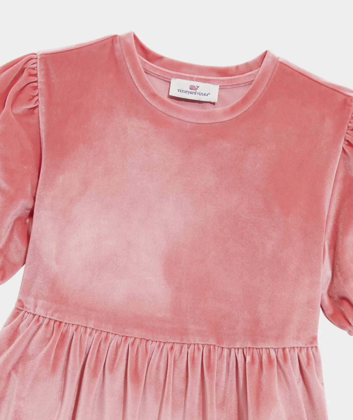 Girls' Floral Smocked Midi Dress