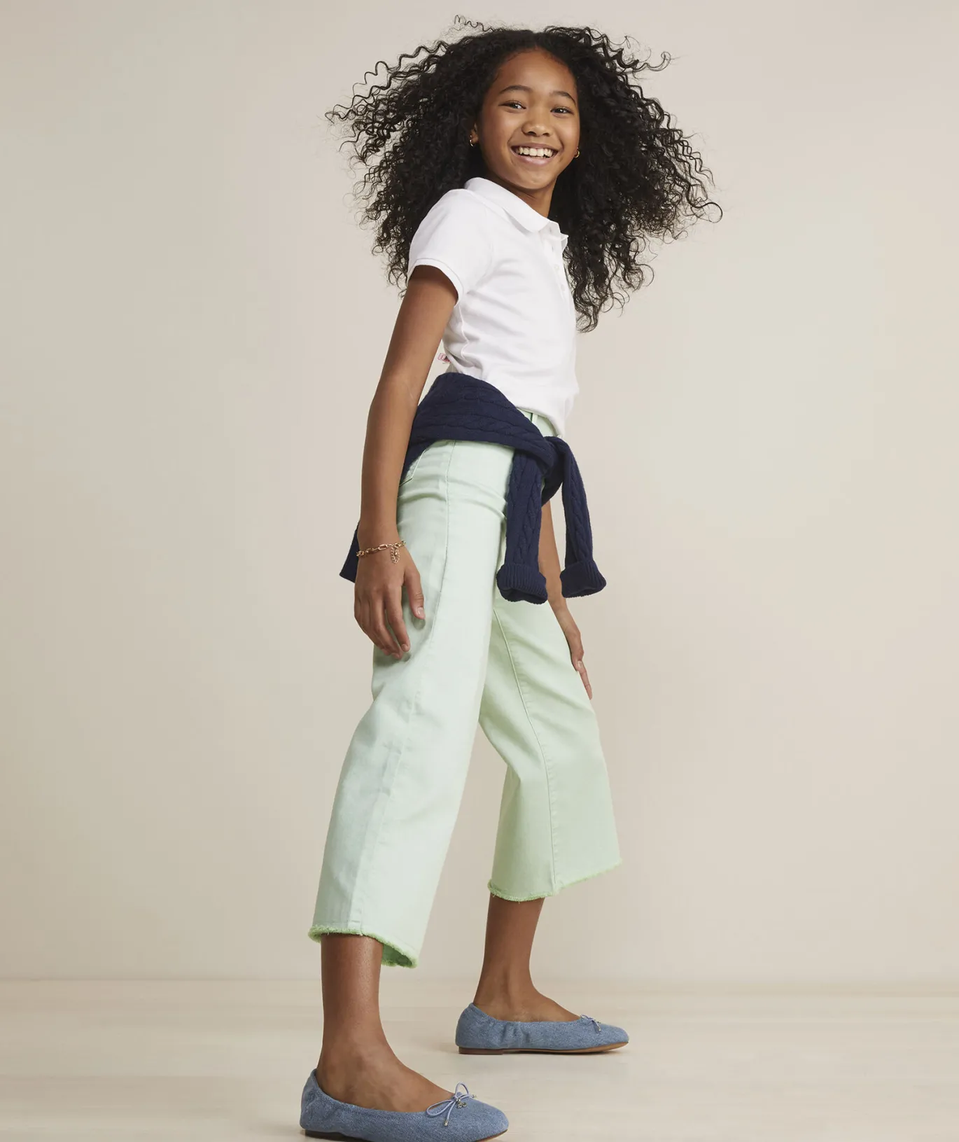 Girls' Kick Flare Corduroy Pants