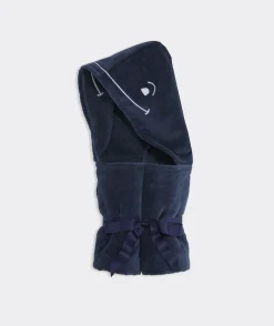 Girls' Plush Ribbed Hoodie