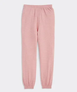 Girls' Plush Ribbed Joggers